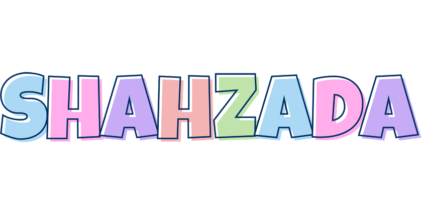 Shahzada pastel logo