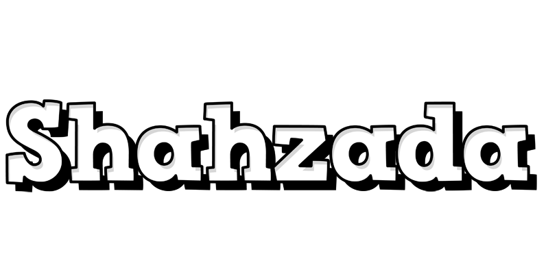 Shahzada snowing logo