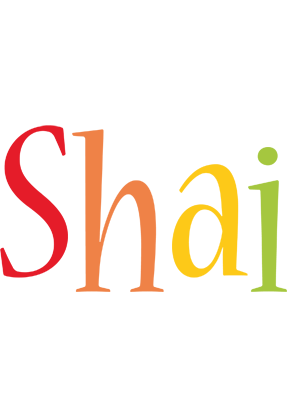 Shai birthday logo