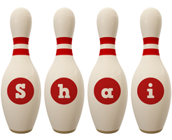 Shai bowling-pin logo