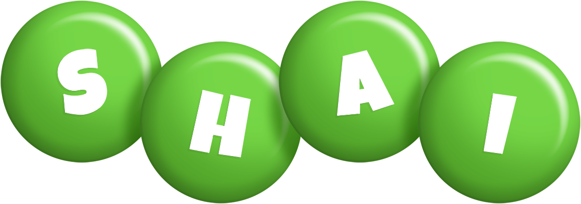 Shai candy-green logo