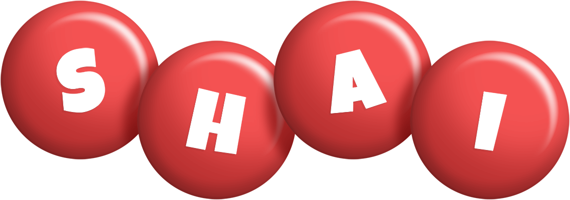 Shai candy-red logo