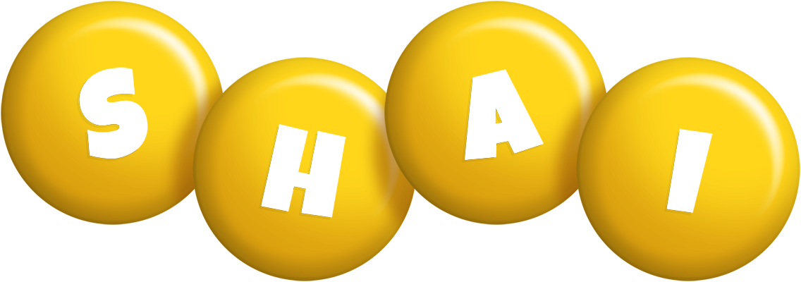 Shai candy-yellow logo