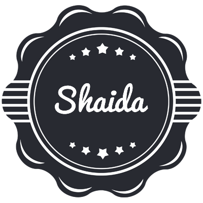 Shaida badge logo
