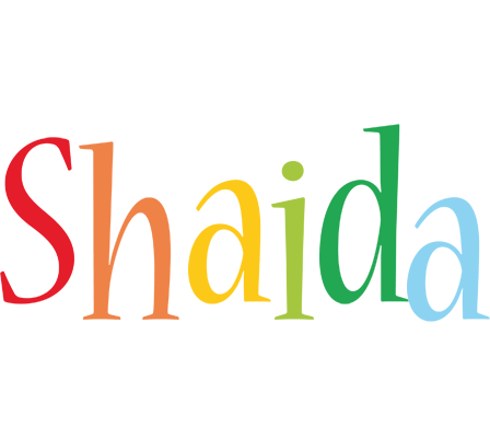Shaida birthday logo
