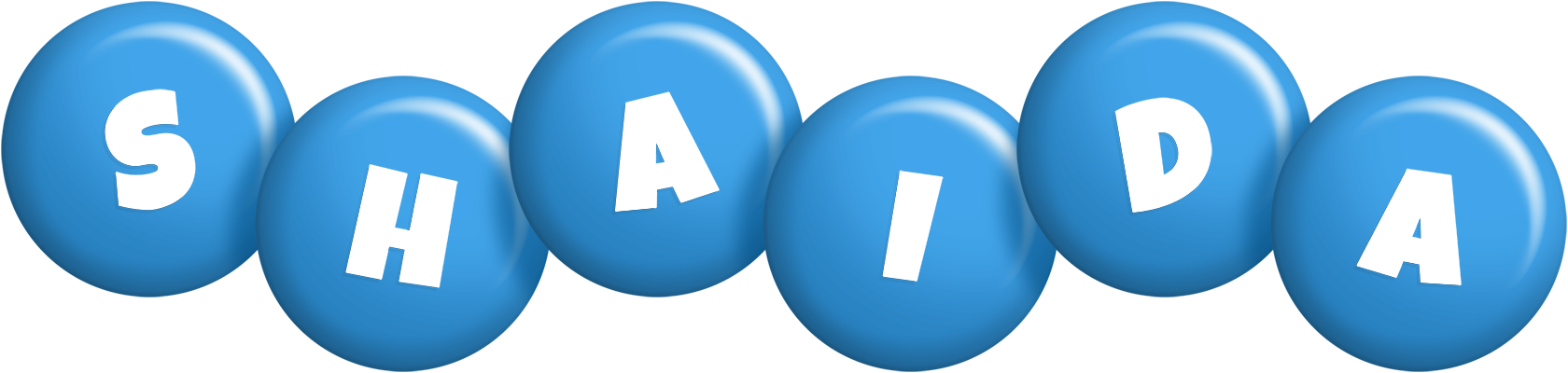 Shaida candy-blue logo