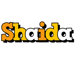 Shaida cartoon logo