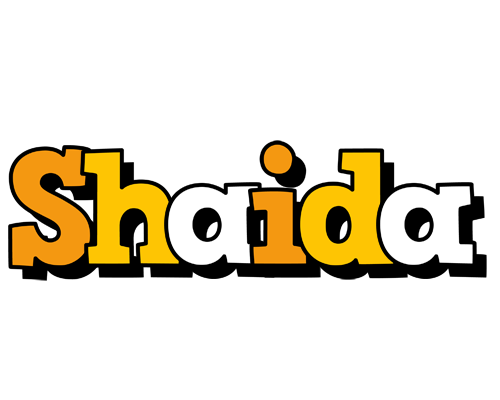 Shaida cartoon logo