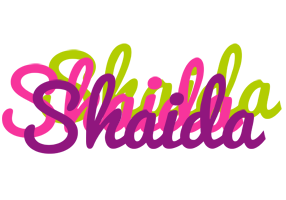 Shaida flowers logo