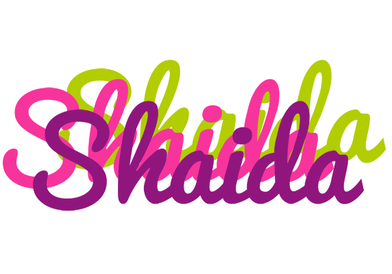 Shaida flowers logo