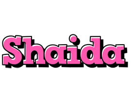 Shaida girlish logo