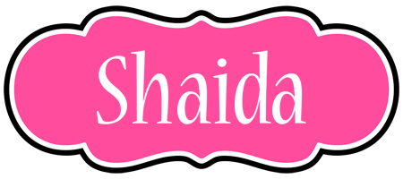 Shaida invitation logo