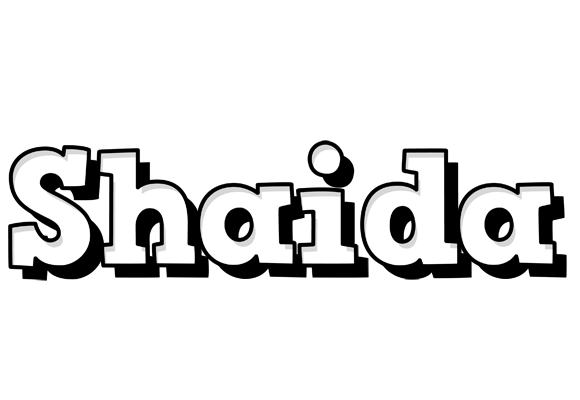 Shaida snowing logo