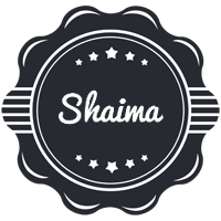 Shaima badge logo