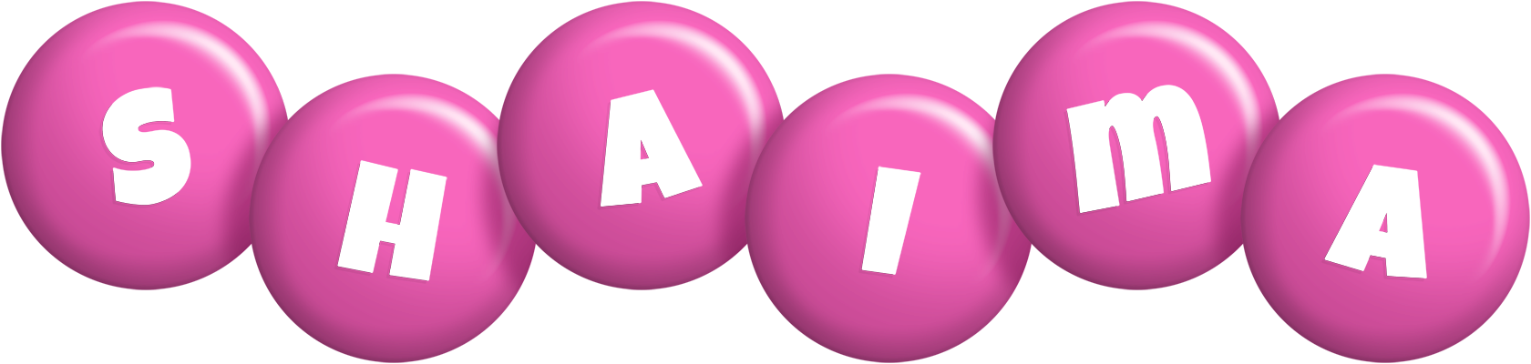 Shaima candy-pink logo