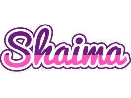 Shaima cheerful logo