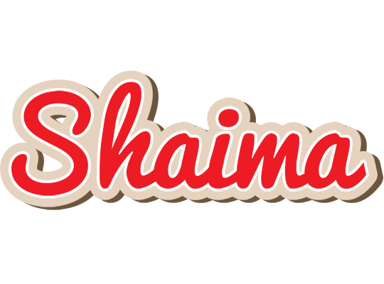 Shaima chocolate logo