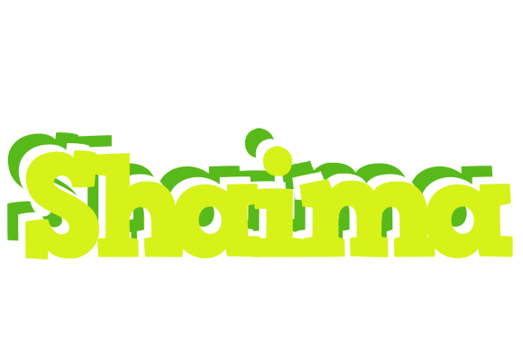Shaima citrus logo