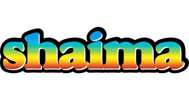 Shaima color logo