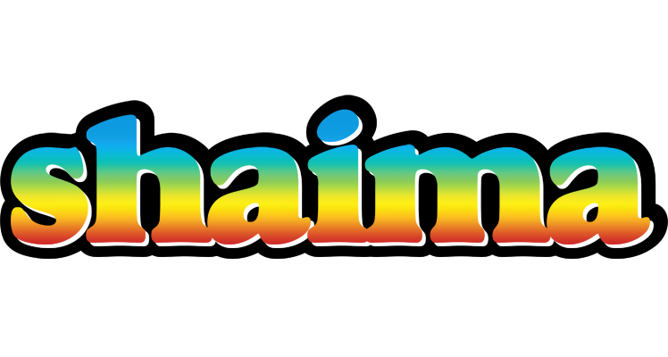 Shaima color logo