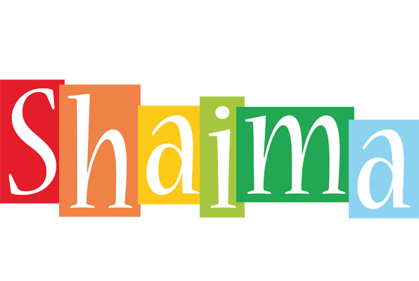 Shaima colors logo