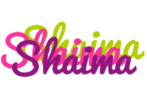 Shaima flowers logo