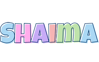 Shaima pastel logo