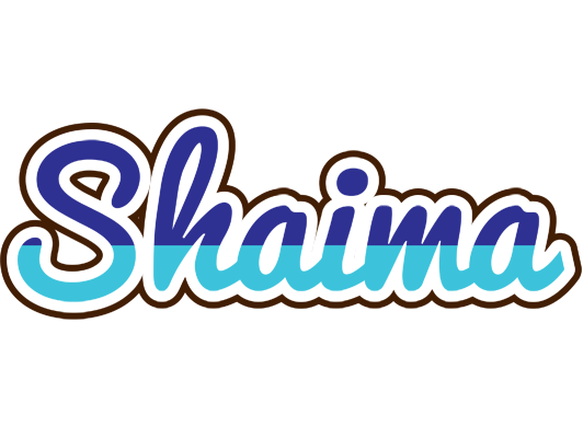 Shaima raining logo