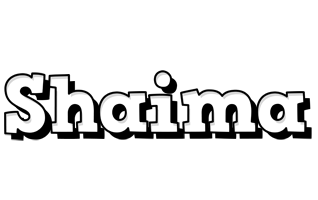 Shaima snowing logo