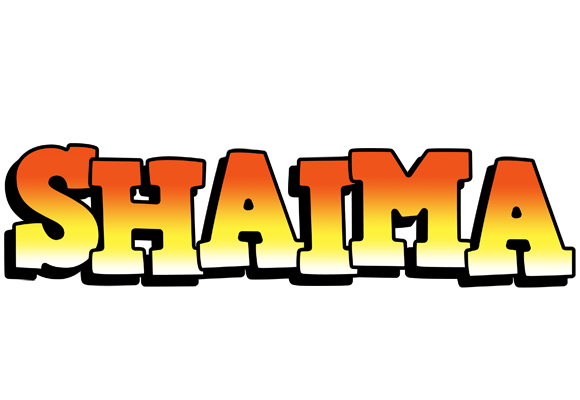 Shaima sunset logo