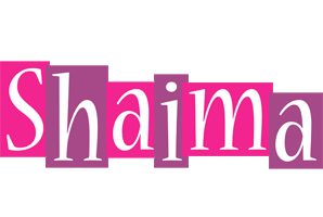 Shaima whine logo