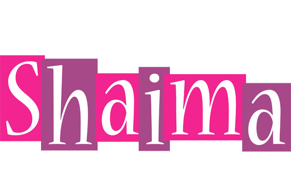 Shaima whine logo