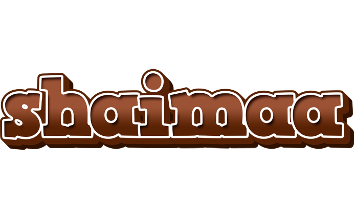 Shaimaa brownie logo