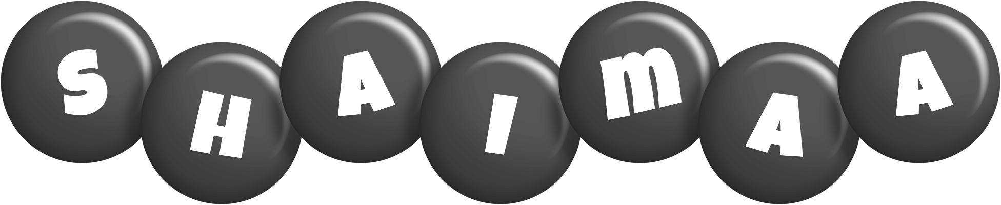 Shaimaa candy-black logo