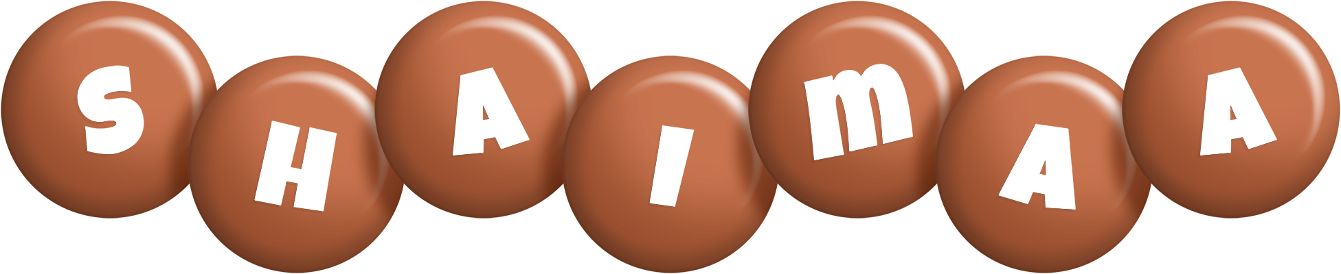 Shaimaa candy-brown logo