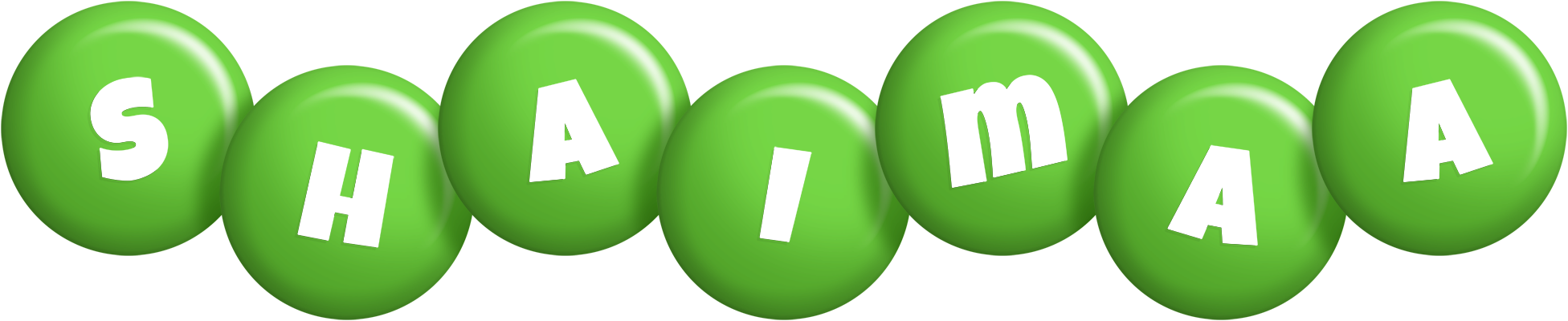 Shaimaa candy-green logo