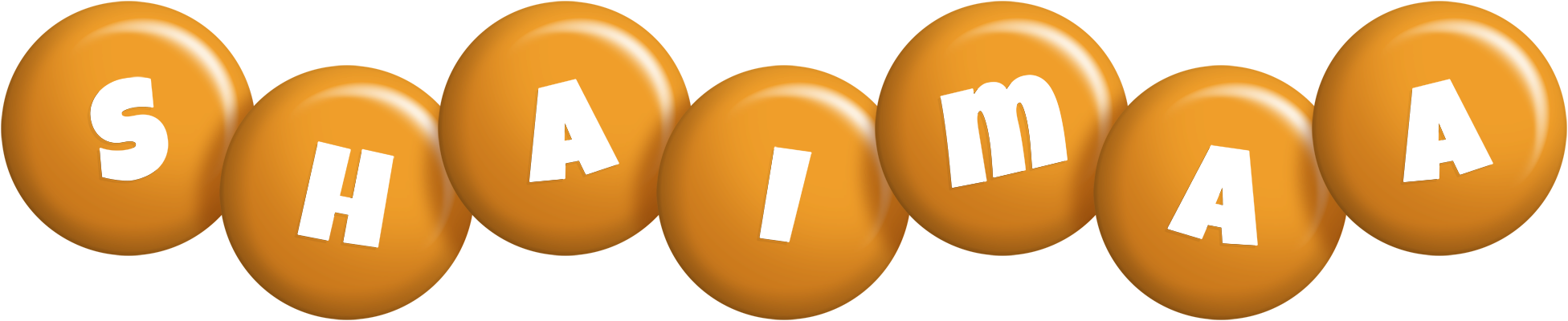 Shaimaa candy-orange logo