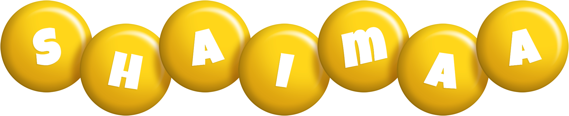 Shaimaa candy-yellow logo