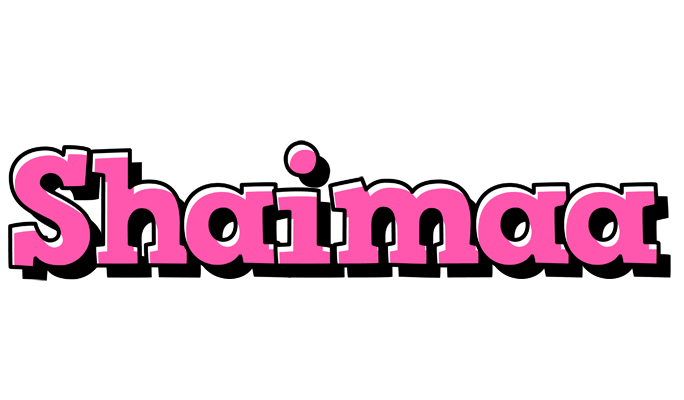 Shaimaa girlish logo