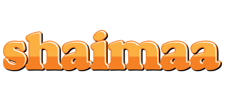 Shaimaa orange logo