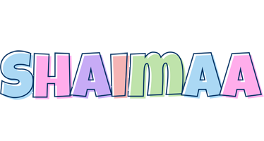 Shaimaa pastel logo