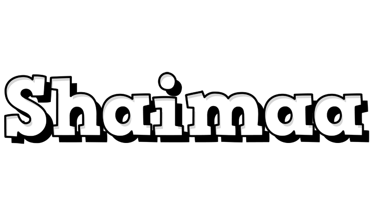 Shaimaa snowing logo