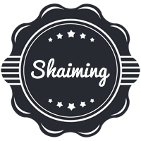 Shaiming badge logo