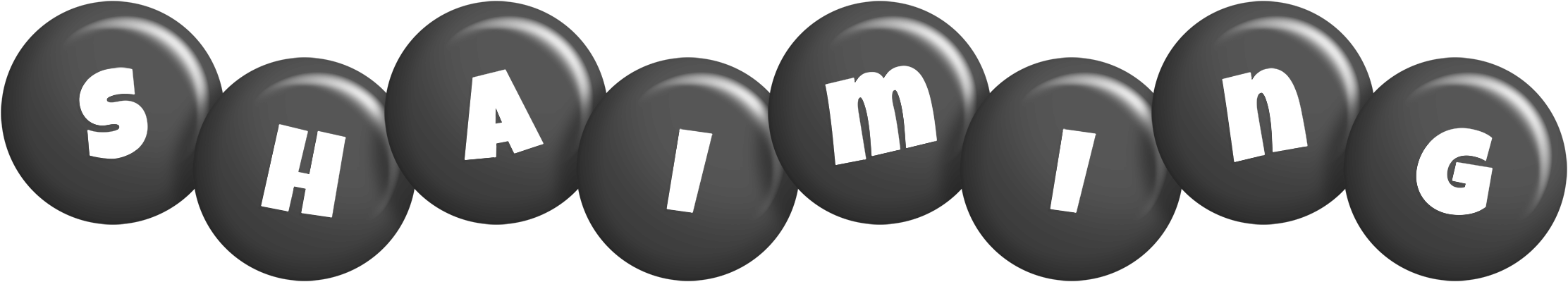 Shaiming candy-black logo