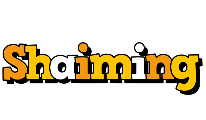 Shaiming cartoon logo