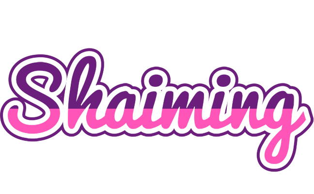 Shaiming cheerful logo