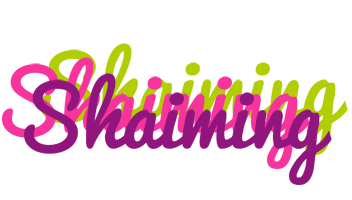 Shaiming flowers logo