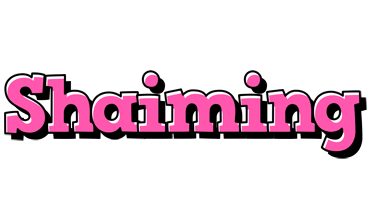 Shaiming girlish logo