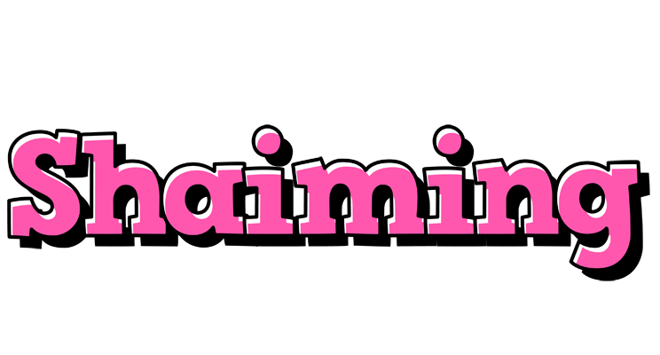 Shaiming girlish logo
