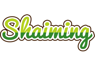 Shaiming golfing logo